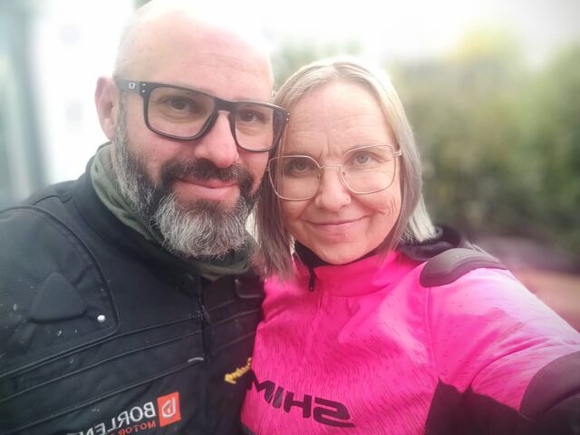 Saisonende? Oder geht dieses Jahr noch was? 🏍️ ☀️ 
Schön war's! 
#schönwetterfahrer #warmduscher #bikerchick 😉