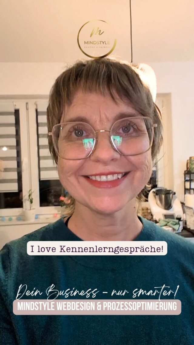 Hi, ich bin Sandra – Ruhrpott-Pflanze in Heidelberg, Website-Fee & Prozess-Nerd, damit DU mehr Zeit fürs Wesentliche hast!
Wenn Du Deine Website nicht nur schön, sondern auch smart haben möchtest, nur so semi-gut in Technik bist und Sichtbarkeit, Marketing, Technik und Deine Kunden unter einen Hut bekommen möchtest, ohne durchzudrehen, follow me!
Wertige Sichtbarkeit für mehr Umsatz und automatisierte Prozesse für mehr Zeit!
⠀
👉 Hier teile ich meinen Content rund um:
Webdesign • WordPress • Brand Design • Wartung • Funnel • Automatisierung • Webshops • Mitgliederbereiche • KI • Prozessoptimierung • Business Real Talk und wie Du das Meiste aus Deiner Zeit raus holst, ohne an echter Verbindung zu verlieren.
⠀
💬 Lost in Sachen Technik und Du möchtest endlich wieder mehr Zeit haben, bevor Dir Dein Business über den Kopf wächst? Oder Du wünschst Dir einfach eine wertige Website, die die Qualität Deiner Arbeit und Deine Energie spiegelt? Schreib mir „Talk“ in die Kommentare, wenn Du ein kostenfreies Kennenlerngespräch möchtest, um gemeinsam zu schauen, ob wir ein gutes Match für Deinen nächsten Business-Schritt sind.
⠀
#mindstyle #zeitmanagement #businessskalieren #selbstständigefrauen #gründerin #wartung #websitesicherheit #unternehmerin #webdesign #branddesign #funnel #mitgliederbereich #umsatz #sichtbarkeit #ki #technikmentoring #wordpress #erstgespräche