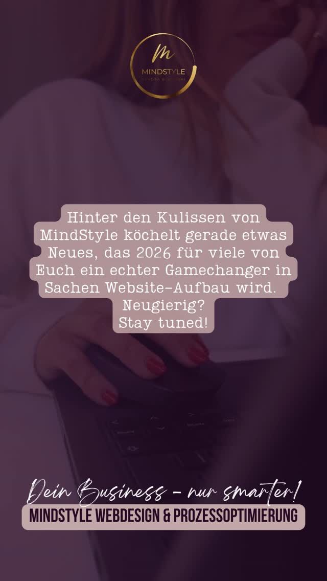 Ich seh Euch doch. Ihr seid wieder ohne Aufsicht und frickelt an Euren Websites rum. 😊
Und am Ende gibt's nur Chaos und es will wieder keiner gewesen sein - keine Sicherheit, kein Datenschutz, keine Ahnung vom passenden Hoster.
Ich hab Euch gehört - wenn auch Du 2026 endlich Deine (neue) Website angehen möchtest, aber gerade kein großes Budget für einen Webdesigner übrig hast, hab ich bald den Gamechanger für Dich. 
Neugierig?
Stay tuned for more!

Hi, ich bin Sandra – Ruhrpott-Pflanze in Heidelberg, Website-Fee & Prozess-Nerd, damit DU mehr Zeit fürs Wesentliche hast!
Wenn Du Deine Website nicht nur schön, sondern auch smart haben möchtest, nur so semi-gut in Technik bist und Sichtbarkeit, Marketing, Technik und Deine Kunden unter einen Hut bekommen möchtest, ohne durchzudrehen, follow me!
Wertige Sichtbarkeit für mehr Umsatz und automatisierte Prozesse für mehr Zeit!
⠀
👉 Hier teile ich meinen Content rund um:
Webdesign • WordPress • Brand Design • Wartung • Funnel • Automatisierung • Webshops • Mitgliederbereiche • KI • Prozessoptimierung • Business Real Talk und wie Du das Meiste aus Deiner Zeit raus holst, ohne an echter Verbindung zu verlieren.
⠀
💬 Lost in Sachen Technik und Du möchtest endlich wieder mehr Zeit haben, bevor Dir Dein Business über den Kopf wächst? Oder Du wünschst Dir einfach eine wertige Website, die die Qualität Deiner Arbeit und Deine Energie spiegelt? Schreib mir „Talk“ in die Kommentare, wenn Du ein kostenfreies Kennenlerngespräch möchtest, um gemeinsam zu schauen, ob wir ein gutes Match für Deinen nächsten Business-Schritt sind.
⠀
#mindstyle #webdesign #branddesign #webtemplates #automatisierung #prozessoptimierung #businessskalieren #ki #onlinebusiness #websitewartung #technischewartung #wordpresswartung #websitepflege #websitesicherheit #zeitmanagement