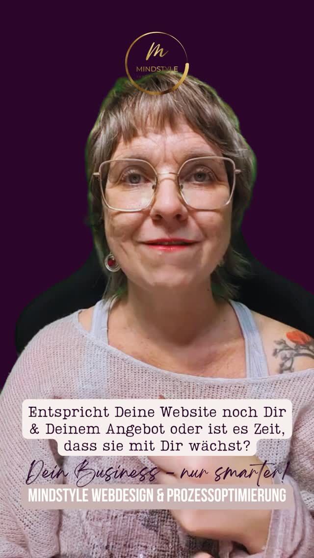 Du wächst, Dein Business wächst, Dein Angebot wächst, Dein Selbstwert wächst, Dein Standing in der Branche wächst - warum sollte Deine Website da nicht mitwachsen?

Schau Dir mal bitte Deine Website aus den Augen Deiner Wunschkunden an? Spiegelt sie noch Deinen aktuellen Wert wider? Würdest Du bei Dir selbst kaufen?

Du bist nicht mehr die Frau, die sich damals selbstständig gemacht hat, oder? Wann bekommt auch Deine Website das Upgrade, das Du schon längst durchlaufen hast?

Hi, ich bin Sandra – Ruhrpott-Pflanze in Heidelberg, Website-Fee & Prozess-Nerd, damit DU mehr Zeit fürs Wesentliche hast!
Wenn Du Deine Website nicht nur schön, sondern auch smart haben möchtest, nur so semi-gut in Technik bist und Sichtbarkeit, Marketing, Technik und Deine Kunden unter einen Hut bekommen möchtest, ohne durchzudrehen, follow me!
Wertige Sichtbarkeit für mehr Umsatz und automatisierte Prozesse für mehr Zeit!
⠀
👉 Hier teile ich meinen Content rund um:
Webdesign • WordPress • Brand Design • Wartung • Funnel • Automatisierung • Webshops • Mitgliederbereiche • KI • Prozessoptimierung • Business Real Talk und wie Du das Meiste aus Deiner Zeit raus holst, ohne an echter Verbindung zu verlieren.
⠀
💬 Lost in Sachen Technik und Du möchtest endlich wieder mehr Zeit haben, bevor Dir Dein Business über den Kopf wächst? Oder Du wünschst Dir einfach eine wertige Website, die die Qualität Deiner Arbeit und Deine Energie spiegelt? Schreib mir „Talk“ in die Kommentare, wenn Du ein kostenfreies Kennenlerngespräch möchtest, um gemeinsam zu schauen, ob wir ein gutes Match für Deinen nächsten Business-Schritt sind.
⠀
#mindstyle #zeitmanagement #businessskalieren #selbstständigefrauen #gründerin #wartung #websitesicherheit #unternehmerin #webdesign #branddesign #funnel #mitgliederbereich #umsatz #sichtbarkeit #ki #technikmentoring #wordpress