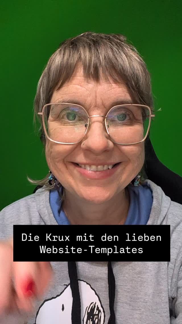 "Saaaaandraaaa, Hilfööö, warum sieht mein Website-Template plötzlich gar nicht mehr so schön aus wie am Anfang? 

Kleiner Tipp: Es KÖNNTE daran liegen, dass Du einfach alles daran geändert hast, was es ursprünglich ausgemacht hat. 

Klar darfst Du Website-Templates in Deinen eigenen Look und Dein Marken-Design gießen. Sollst Du sogar! Du darfst Farben ändern, Fotos austauschen, evtl. sogar andere Schriften auswählen. Kannst Du alles machen, aber bedenke: Jede Veränderung bringt Dich weiter weg vom ursprünglichen Look des Templates. 

Sorge immer dafür, dass Deine Fotos so ausgesucht oder bearbeitet sind, dass sie sich in das Design der Seite einfügen. Das ist ein großer Teil des Wow-Faktors einer Website. 

Welcher Website-Typ bist Du? Es darf auch ein gutes Template von der Stange sein oder magst Du auf jeden Fall ein individuelles Design? 

Hi, ich bin Sandra – Ruhrpott-Pflanze in Heidelberg, Website-Fee & Prozess-Nerd, damit DU mehr Zeit fürs Wesentliche hast!
Wenn Du Deine Website nicht nur schön, sondern auch smart haben möchtest, nur so semi-gut in Technik bist und Sichtbarkeit, Marketing, Technik und Deine Kunden unter einen Hut bekommen möchtest, ohne durchzudrehen, follow me!
⠀
👉 Hier teile ich meinen Content rund um:
Deine Website • Dein Business • Dein Brand Design • Deine Kundengewinnung • Prozesse & Automatisierungen, die Dir Zeit sparen  • Webshops • Mitgliederbereiche • KI  und wie Du das Meiste aus Deiner Zeit raus holst, ohne an echter Verbindung zu verlieren.
⠀
💬 Lost in Sachen Technik und Du möchtest die Wartung Deiner WordPress-Seite auslagern, nervige Aufgaben automatisieren oder einfach eine professionelle Website? Schreib mir „Talk“ in die Kommentare für einen Kennenlern-Call. 
⠀
#mindstyle #websitetemplate #wordpresstemplate #webdesign #prozessoptimierung #zeitmanagement #businessskalieren #selbstständigefrauen #gründerin #unternehmerin
